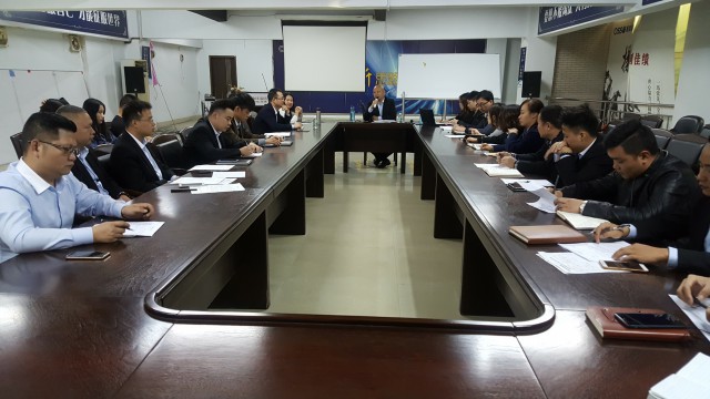 德利豐家居銷售副總詹總發表講話